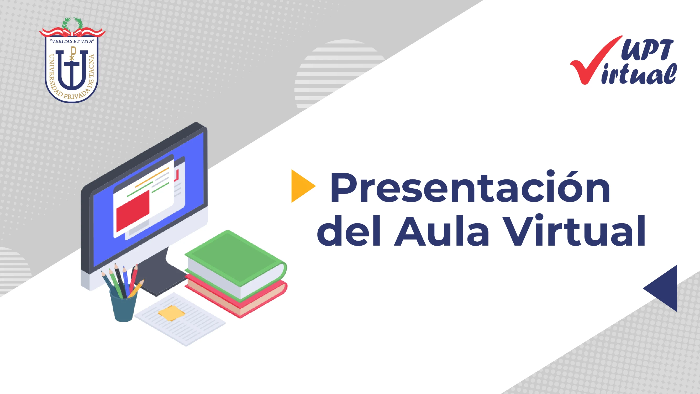 Portada presentación del Aula Virtual